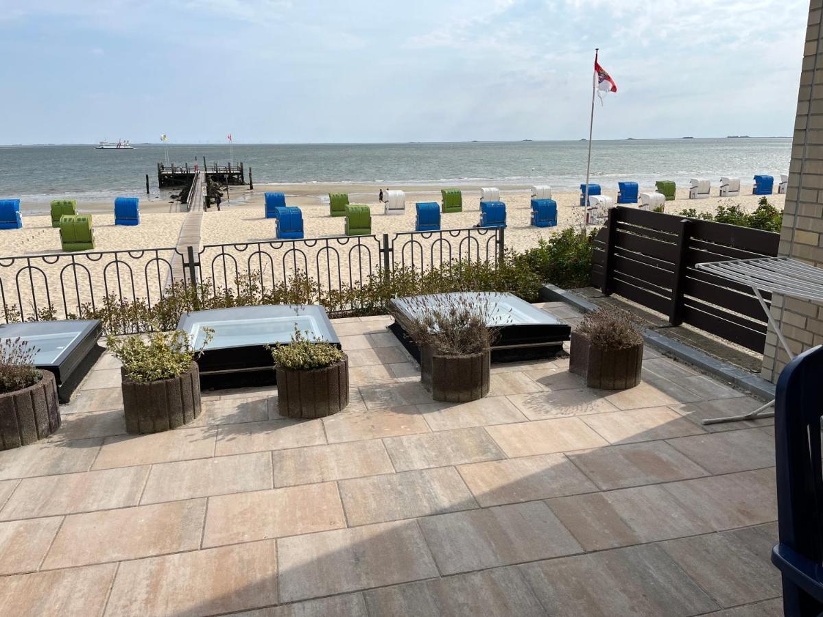 Nordland Appartements - Wohnung Nordstrand วืคเอาฟ์เฟอร์ ภายนอก รูปภาพ