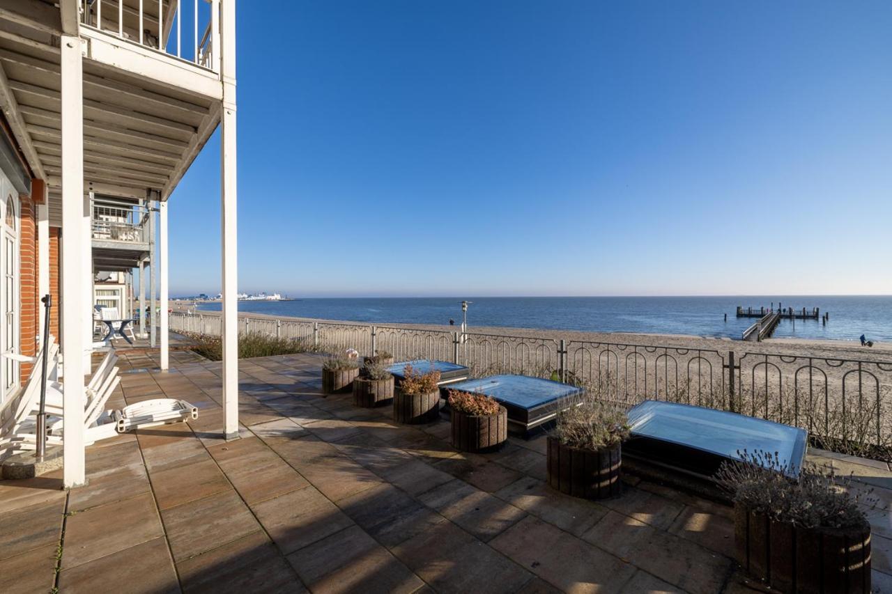 Nordland Appartements - Wohnung Nordstrand วืคเอาฟ์เฟอร์ ภายนอก รูปภาพ